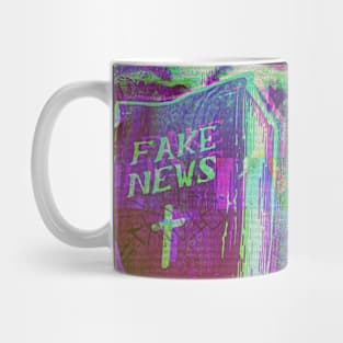 Fake News Medusa Street Art v2 Mug